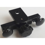 Lego nárazník pro vlak s magnetem, černá (4537297)